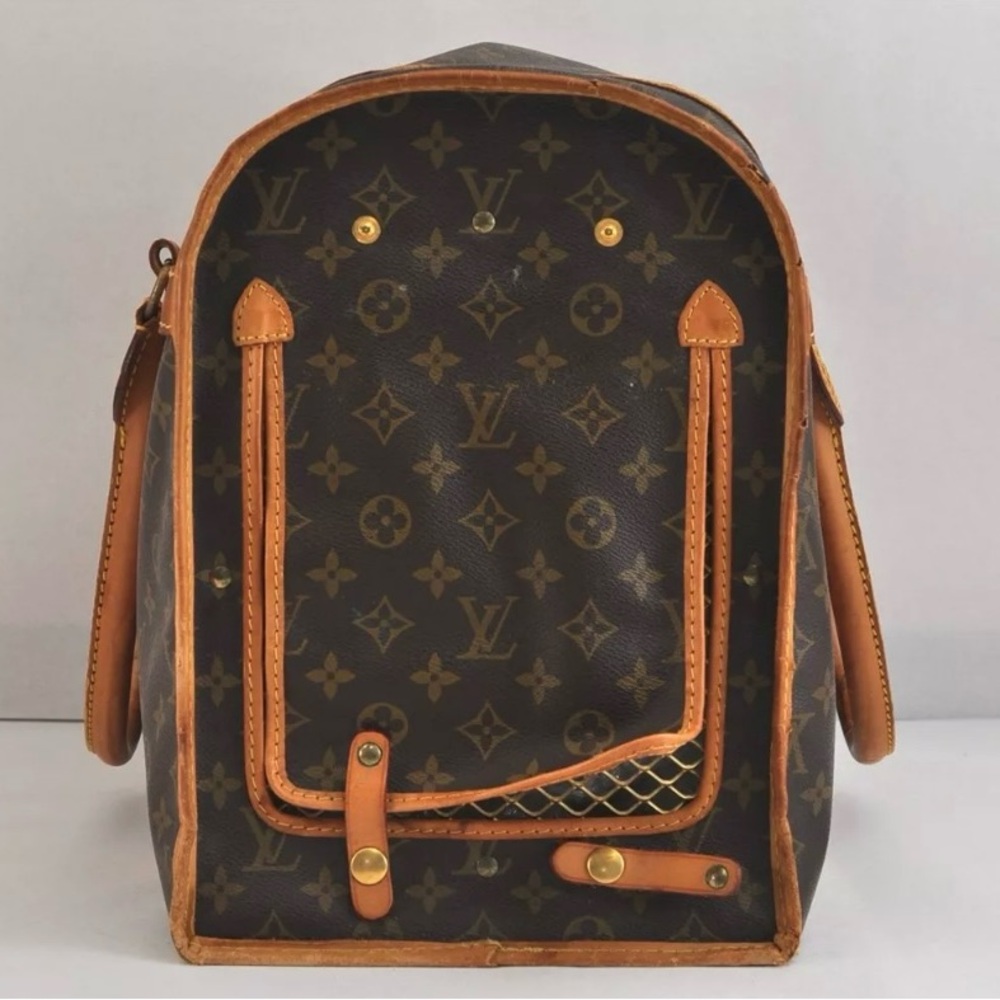 Louis Vuitton Monogram Sac Chien 50 Pet Carrier - Picture 5 of 10